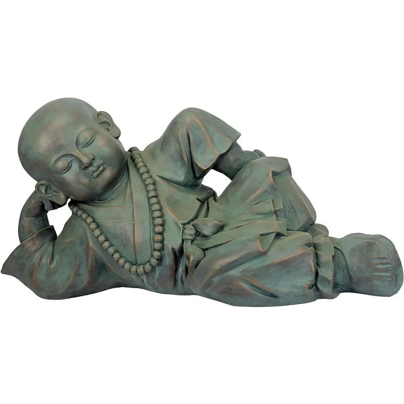 Design Toscano EU22736 Resting Serene Baby Buddha Garden Statue Sculpture Verdigris Outdoor Decorations for Patio Yard USA
Design Toscano EU22736 Resting Serene Baby Buddha Garden Statue Sculpture Verdigris Outdoor Decorations for Patio Yard USA