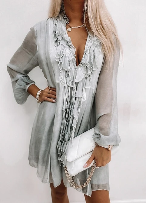 Dresses for Women 2023 Autumn Casual Loose Fashion Print Polo Long Sleeve Sunscreen Chiffon Dress Female Clothing
Dresses for Women 2023 Autumn Casual Loose Fashion Print Polo Long Sleeve Sunscreen Chiffon Dress Female Clothing
