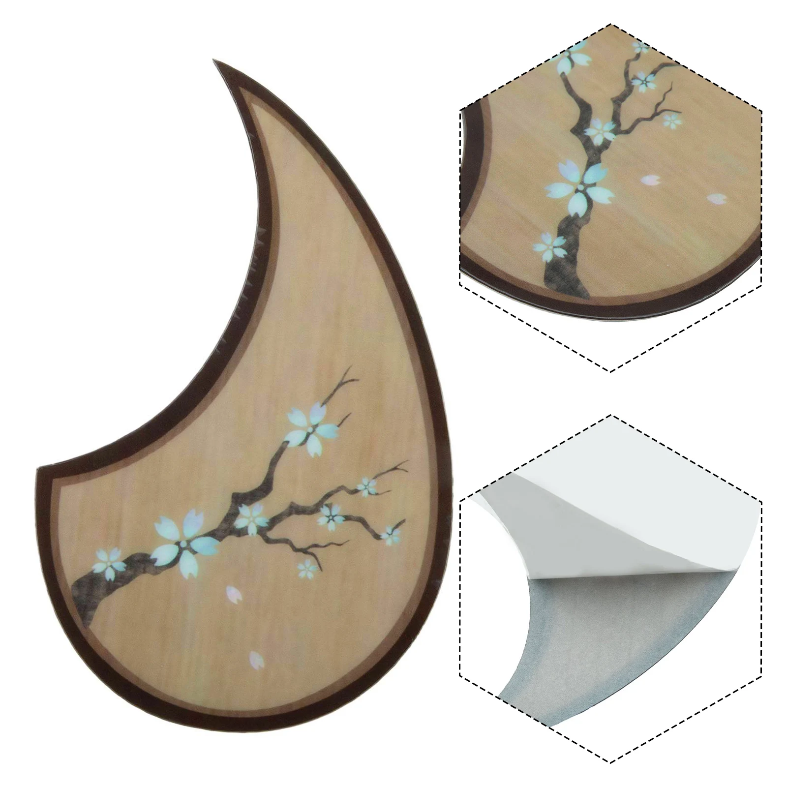 Guitar Parts Pickguard Sticker Accessories Approx.12g Easy To Install Easy To Remove For Guitar PVC High Quality
Guitar Parts Pickguard Sticker Accessories Approx.12g Easy To Install Easy To Remove For Guitar PVC High Quality