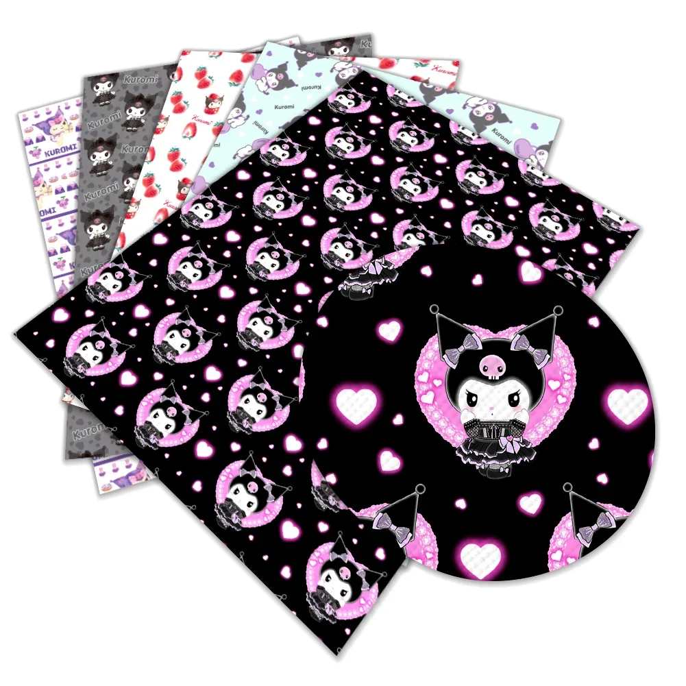 Японский мультфильм Sanrio Kuromi узор искусственная кожа крест узор для DIY ювелирные изделия серьги рукоделие Изготовление 30*136 см
Японский мультфильм Sanrio Kuromi узор искусственная кожа крест узор для DIY ювелирные изделия серьги рукоделие Изготовление 30*136 см