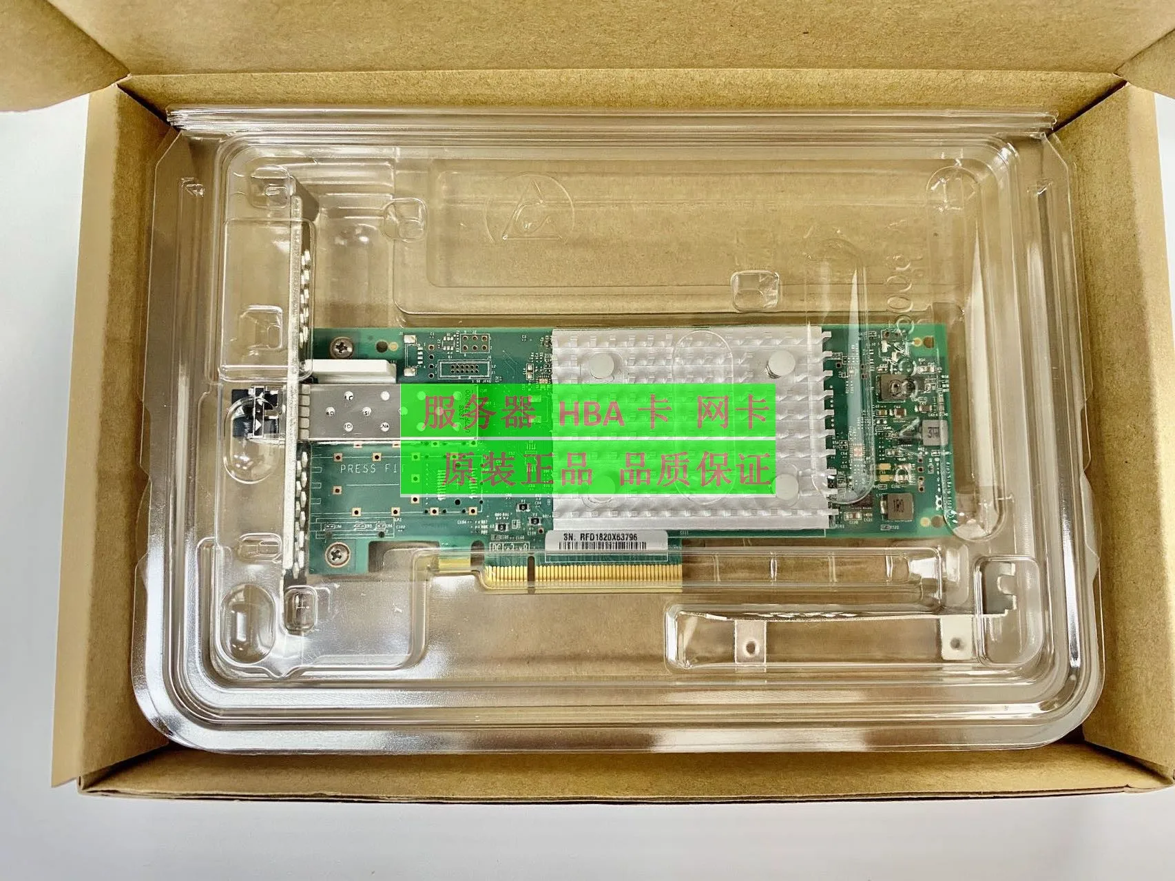 original For logic QLE2690 single-port 16Gb FCHBA Fibre Channel contains a 16 GB module
original For logic QLE2690 single-port 16Gb FCHBA Fibre Channel contains a 16 GB module