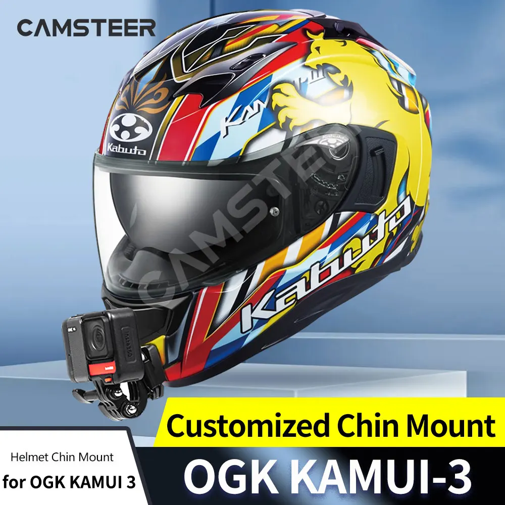 Camsteer Customized CNC Aluminium OGK KAMUI-3 Helmet Chin Mount for GoPro Max Hero 10 9 Insta360One X2 DJI AKASO Camera
Camsteer Customized CNC Aluminium OGK KAMUI-3 Helmet Chin Mount for GoPro Max Hero 10 9 Insta360One X2 DJI AKASO Camera