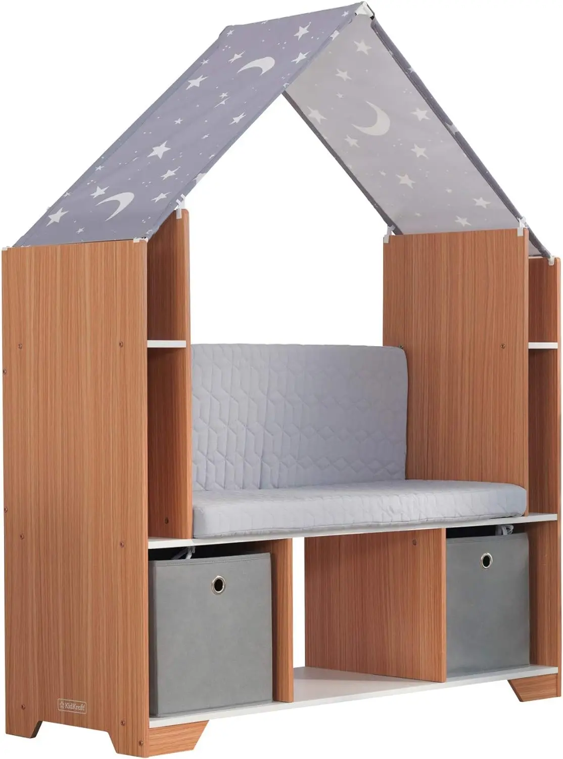 Little Dreamer Deluxe Reading Nook, Children's Bookcase Furniture with Storage Bins, Gift for Ages 3-8
Little Dreamer Deluxe Reading Nook, Children's Bookcase Furniture with Storage Bins, Gift for Ages 3-8