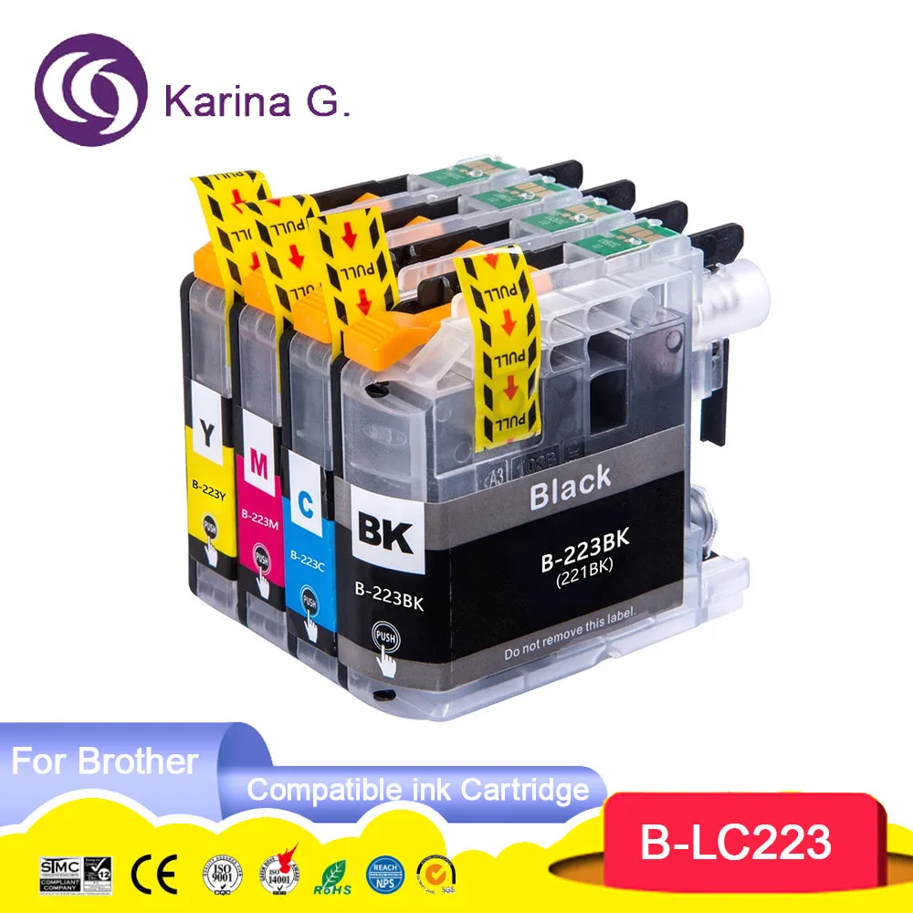 Совместим с Brother LC223 чернильный картридж для Brtoher DCP-J562DW/J4120DW/J680DW/J880DW/J4620DW/J5720DW/J5320DW
Совместим с Brother LC223 чернильный картридж для Brtoher DCP-J562DW/J4120DW/J680DW/J880DW/J4620DW/J5720DW/J5320DW
