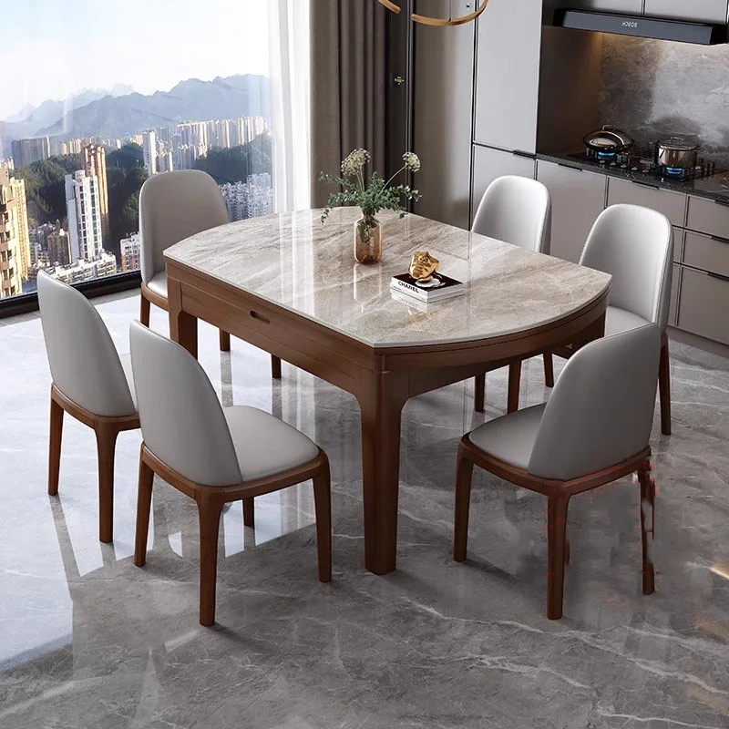 Unfolding Rectangle Dining Table Luxury Nordic Legs Metal Living Dining Table Industrial Marble Mesa De Jantar Kitchen Furniture
Unfolding Rectangle Dining Table Luxury Nordic Legs Metal Living Dining Table Industrial Marble Mesa De Jantar Kitchen Furniture