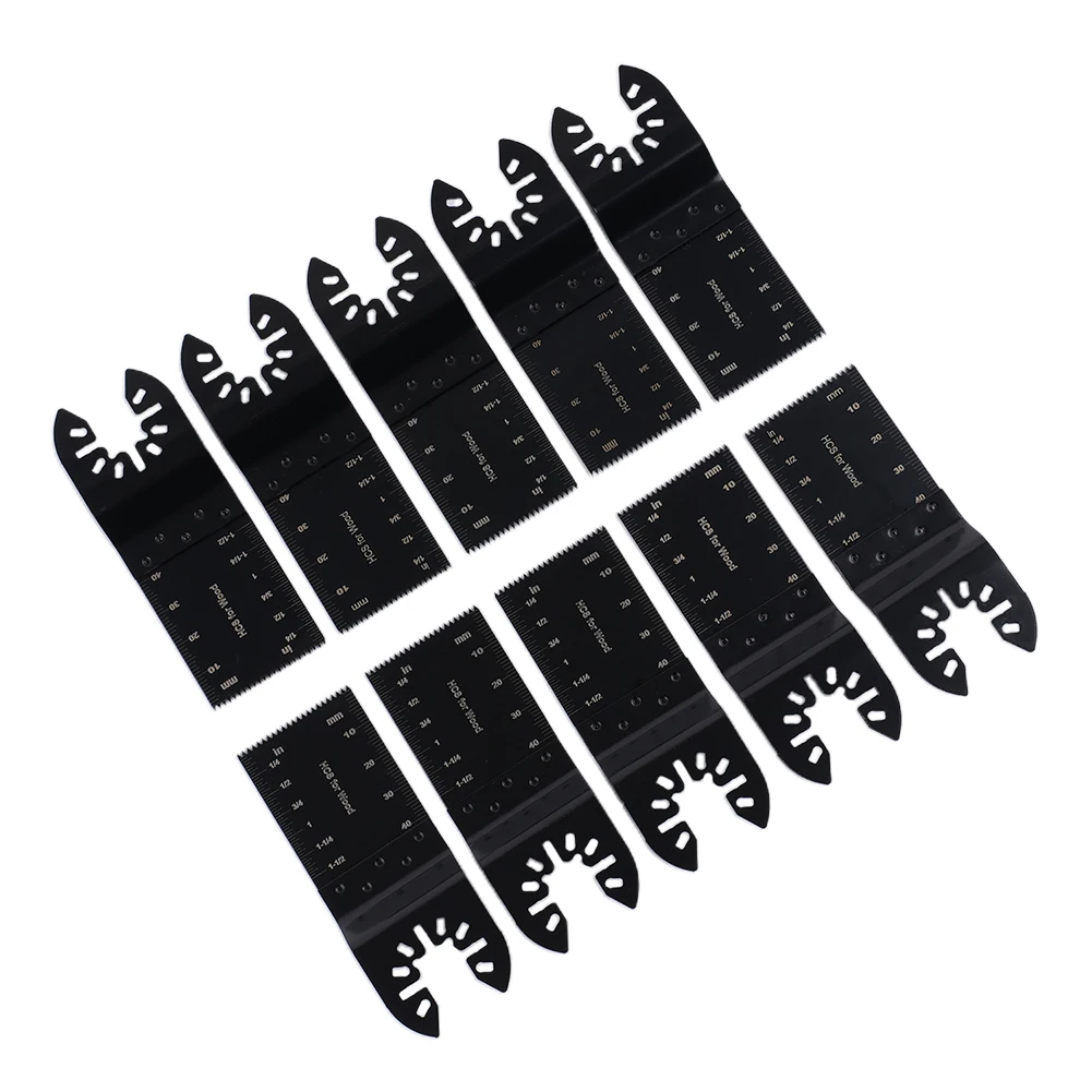 Oscillating Multi Tool Blades Multitools Saw Blades Multi Cutter Blade Multi-Function Saw 10pcs Black Blade Cutter
Oscillating Multi Tool Blades Multitools Saw Blades Multi Cutter Blade Multi-Function Saw 10pcs Black Blade Cutter