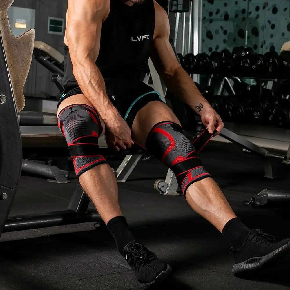 1PC Sports Kneepad Men Pressurized Elastic Knee Pads Support Fitness Gear Basketball Volleyball Brace Protector For Arthritis
1PC Sports Kneepad Men Pressurized Elastic Knee Pads Support Fitness Gear Basketball Volleyball Brace Protector For Arthritis