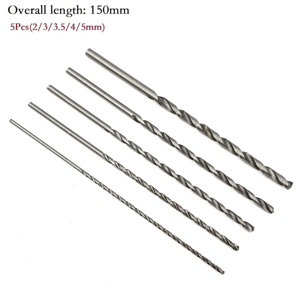 5pcs 150mm Extended Twist- Drill Bit Set Titanium Hex Shank HSS Wood Plastic Metal Aluminum Alloy Impact Driver Power Tools
5pcs 150mm Extended Twist- Drill Bit Set Titanium Hex Shank HSS Wood Plastic Metal Aluminum Alloy Impact Driver Power Tools