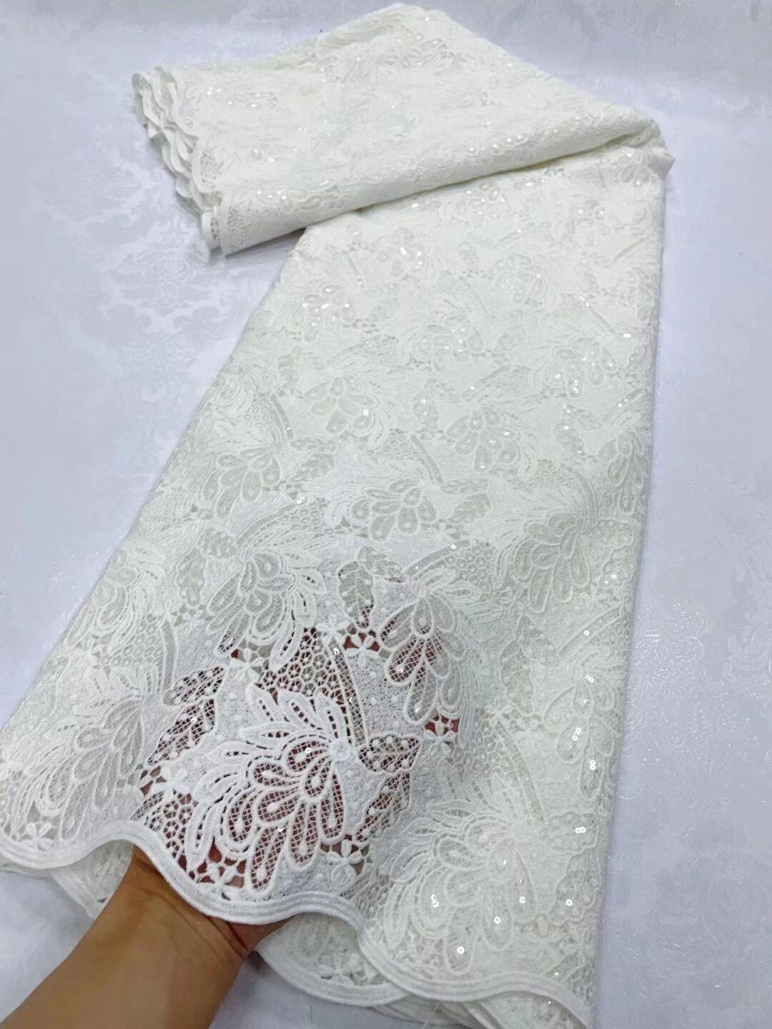 African Gipure Cord Lace Fabric for Women, Nigerian Water Soluble Lace, Wedding Party Dress, High Quality, Latest, 2022
African Gipure Cord Lace Fabric for Women, Nigerian Water Soluble Lace, Wedding Party Dress, High Quality, Latest, 2022