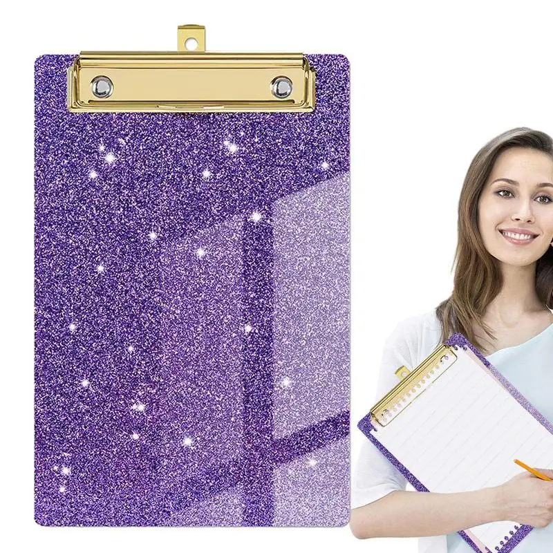 Acrylic Clipboard Sparkly Clipboards Durable Portable Lightweight Standard Letter Size Decorative Cute Clipboard With Clip
Acrylic Clipboard Sparkly Clipboards Durable Portable Lightweight Standard Letter Size Decorative Cute Clipboard With Clip