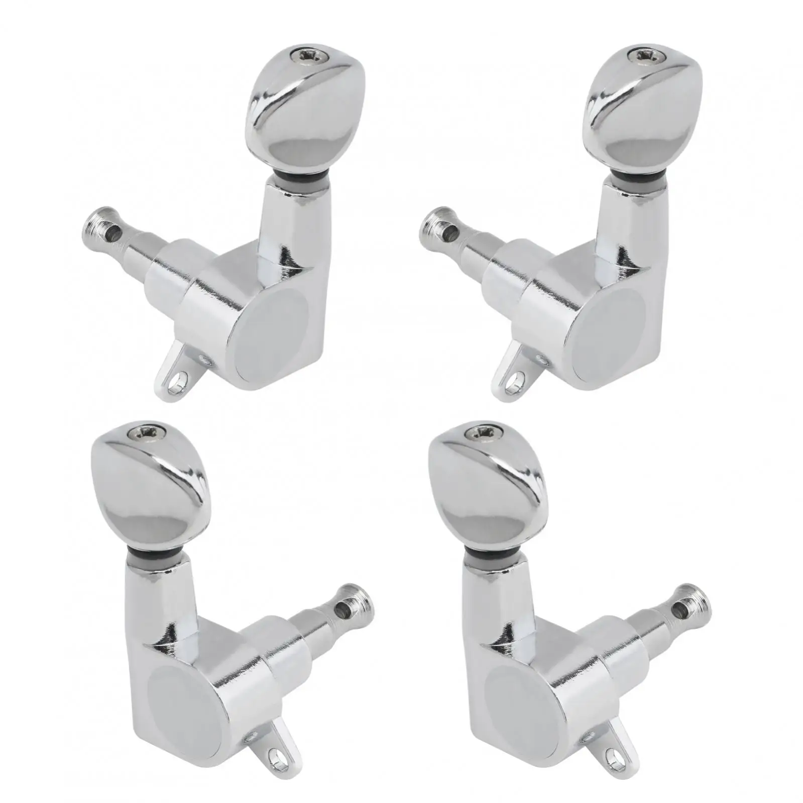 4pcs/lot 2R 2L Sealed Gear Silver Ukulele Tuning Pegs, String Tuners Machine Heads
4pcs/lot 2R 2L Sealed Gear Silver Ukulele Tuning Pegs, String Tuners Machine Heads