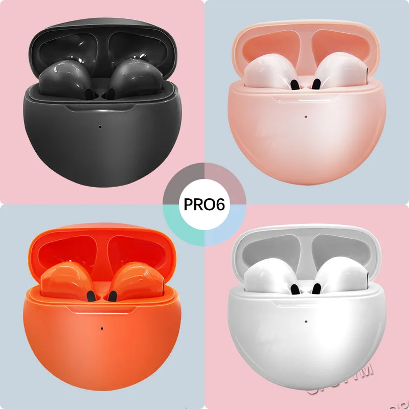 New TWS Air Pro 6 Fone Wireless Bluetooth Headset Hearing Aid Microphone Touch Control Bluetooth Headset Earbuds Bluetooth 5.0
New TWS Air Pro 6 Fone Wireless Bluetooth Headset Hearing Aid Microphone Touch Control Bluetooth Headset Earbuds Bluetooth 5.0