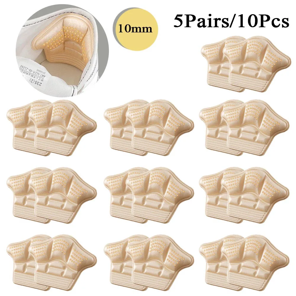 10pcs/5Pairs Insoles Patch Heel Pads for Sport Shoes Feet Pad Cushion Insole Adjustable Size Heel Protector Back Cushion
10pcs/5Pairs Insoles Patch Heel Pads for Sport Shoes Feet Pad Cushion Insole Adjustable Size Heel Protector Back Cushion