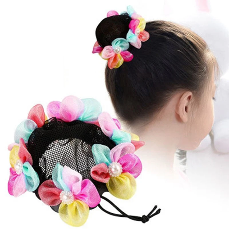 

Hairnet Hair Nets For Latin Dance Invisible Dancing for Bun Hair Styling Tool Suitable For Girls and Children