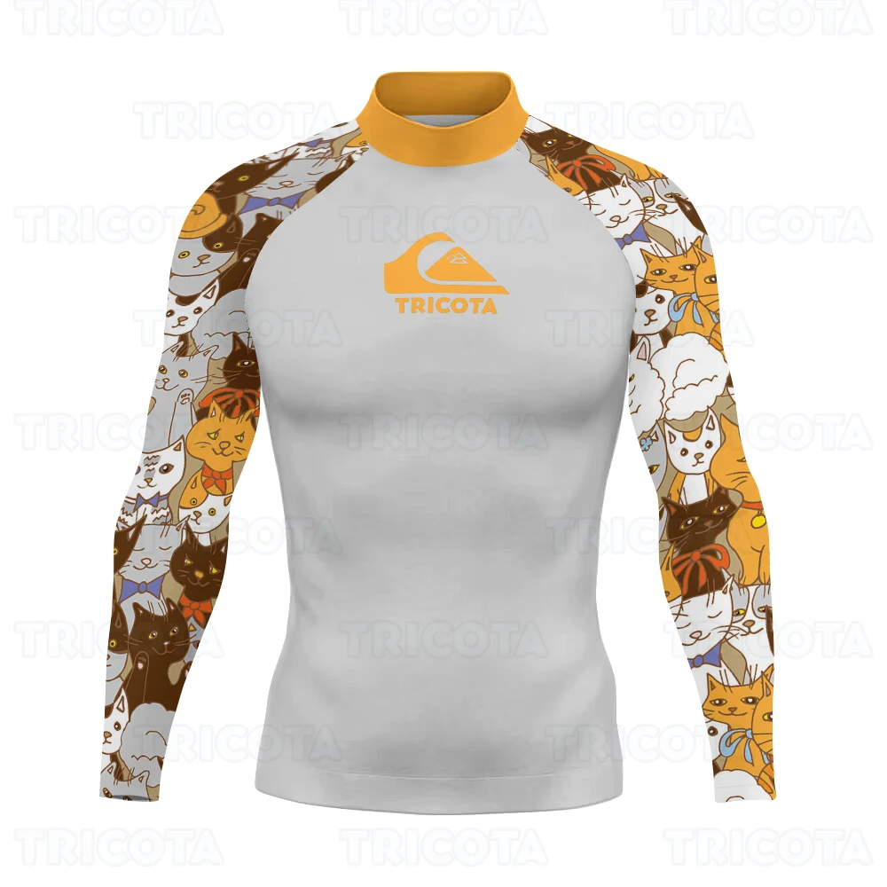 Men Rash Guard Swimming T-shirt Swimsuit Beach Jersey UV Protection Diving Rashguard Swimwear Long Sleeve Surfing Tops Wear Fit
Men Rash Guard Swimming T-shirt Swimsuit Beach Jersey UV Protection Diving Rashguard Swimwear Long Sleeve Surfing Tops Wear Fit