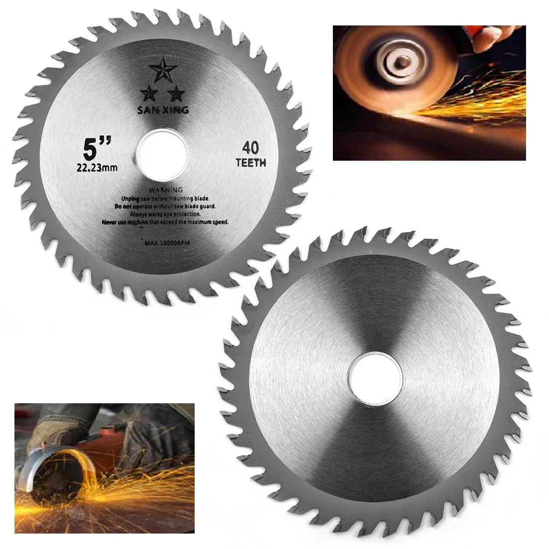 5 Inch Carbide Circular Saw Blade 1 " Cutting Disc Power Tool Accessories Table Cutting Discs For Wood Carbide Tipped 40 Teeth
5 Inch Carbide Circular Saw Blade 1 " Cutting Disc Power Tool Accessories Table Cutting Discs For Wood Carbide Tipped 40 Teeth