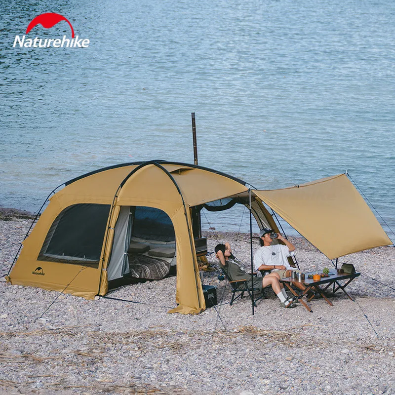 Naturehike 2023 Dunes 10.9 Ridge Tent With Extended Canopy Chimney Hole 4-6 Persons Outdoor Camping Dome Tent With Snow Skirt
Naturehike 2023 Dunes 10.9 Ridge Tent With Extended Canopy Chimney Hole 4-6 Persons Outdoor Camping Dome Tent With Snow Skirt
