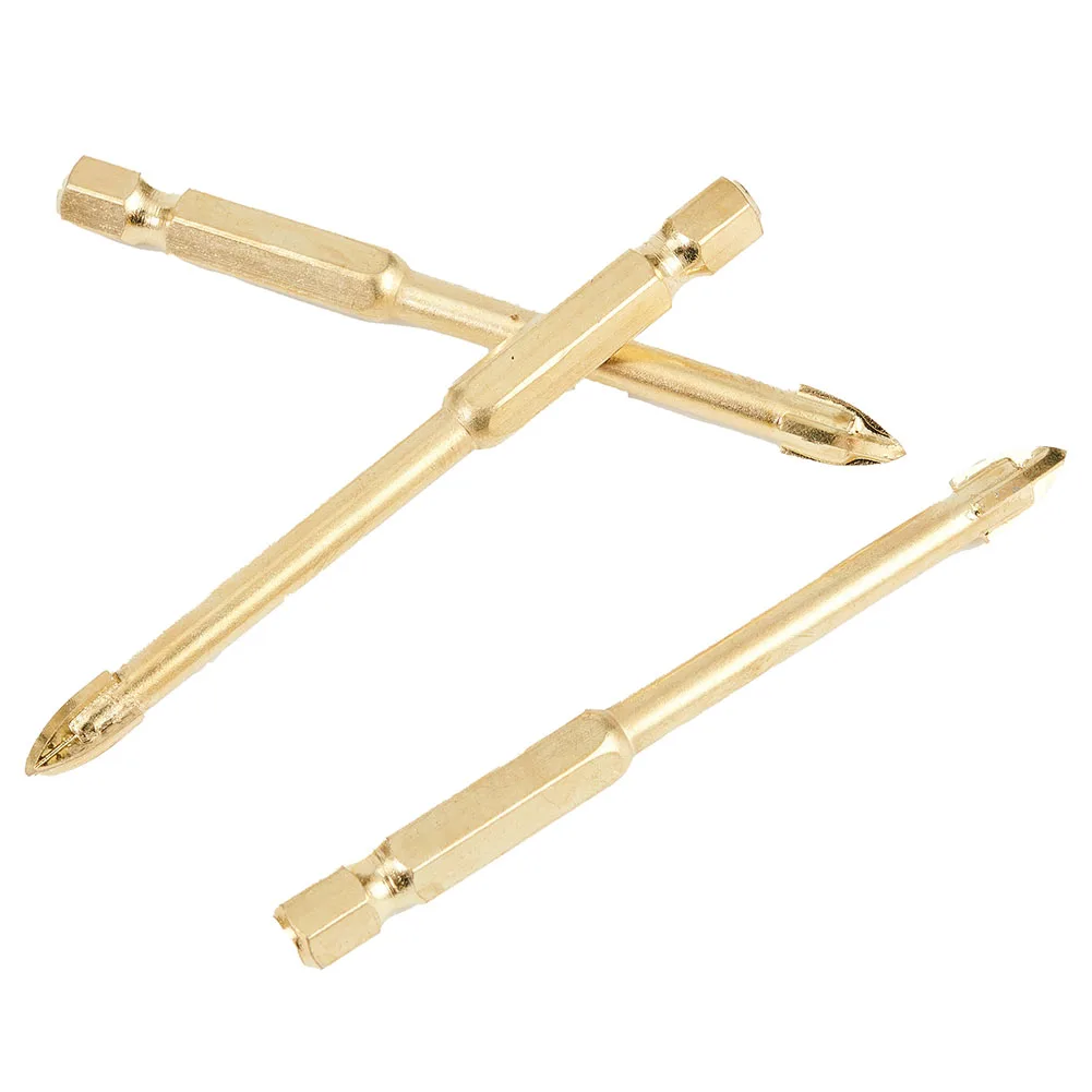 5pcs 6mm Drill Hex Shank Glass Drill Bits Set Titanium Coated Ceramic Tile Marble Mirror Glass Drilling Hole Tool
5pcs 6mm Drill Hex Shank Glass Drill Bits Set Titanium Coated Ceramic Tile Marble Mirror Glass Drilling Hole Tool