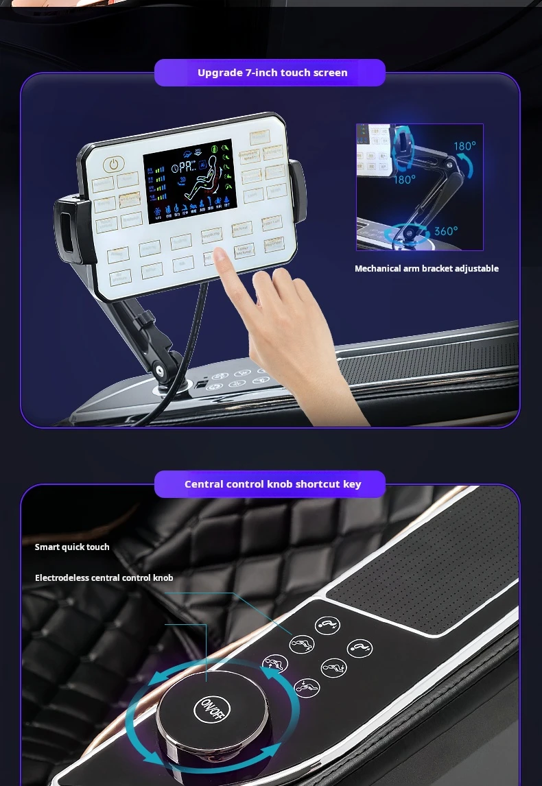 Massage Electric zero Gravity Full Body Chair Health Care Products Recliner With Foot Spa