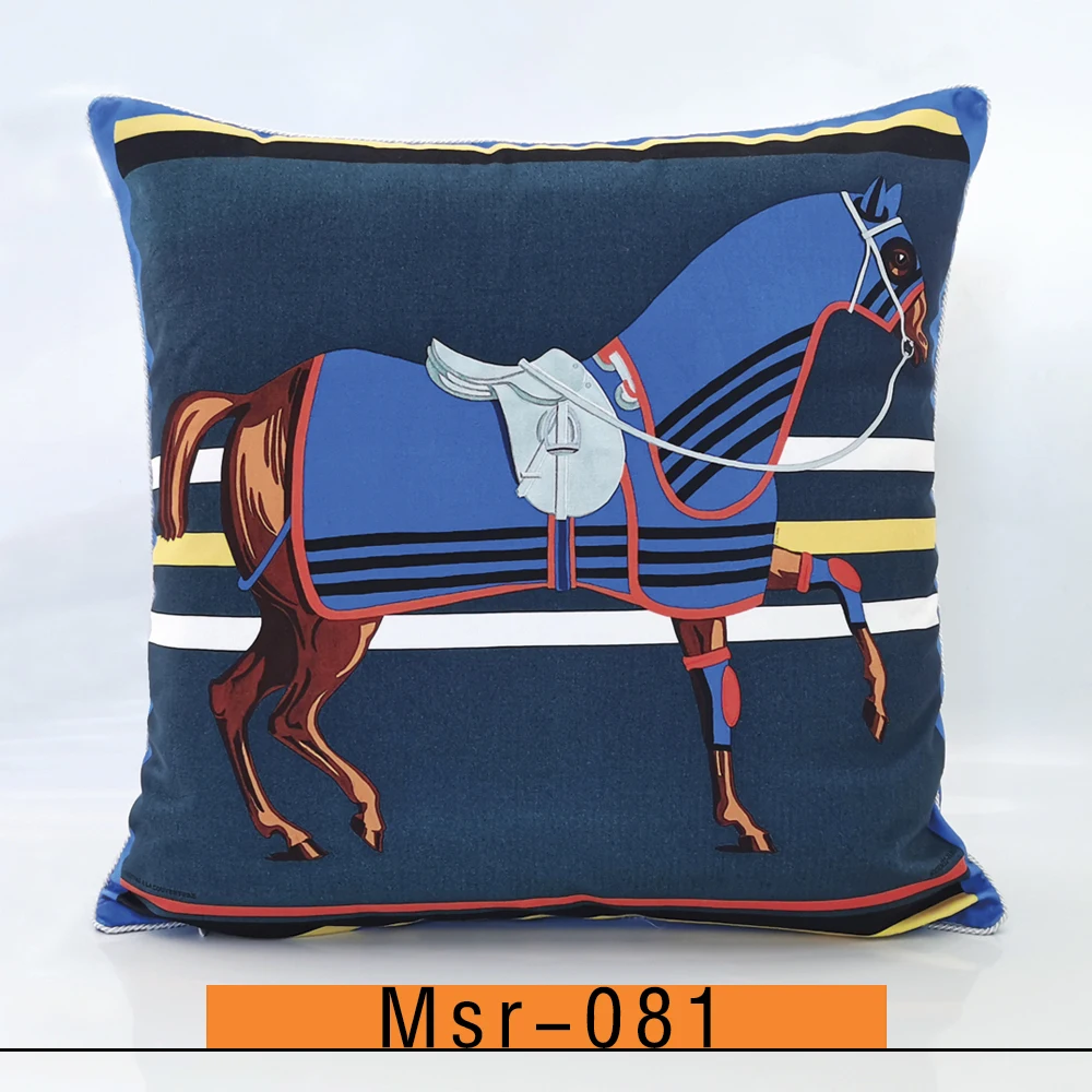 Plush Model Room 45cm Throw Pillow Horse Cushion Cover Cushion Cover for Autumn and Winter Home, Automobile, Office and Sofa
Plush Model Room 45cm Throw Pillow Horse Cushion Cover Cushion Cover for Autumn and Winter Home, Automobile, Office and Sofa