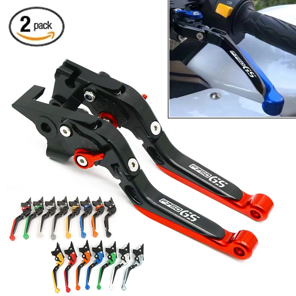 

Motorcycle CNC Adjustable Folding Brake Clutch Levers Extendable Handle Bar For BMW F750GS F 850 GS F 750GS F850GS 2018-2023