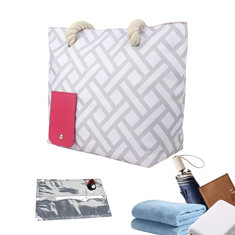 Wine Tote Fade-Resistant Shoulder Bag With Beverage Compartment Fashionable Bag Holds And Pours 2 Bottles Of Wine Stripe For
Wine Tote Fade-Resistant Shoulder Bag With Beverage Compartment Fashionable Bag Holds And Pours 2 Bottles Of Wine Stripe For