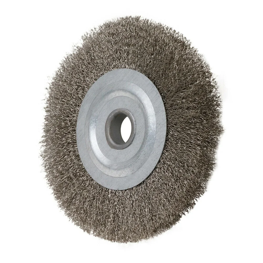 3Inch Flat Crimped Stainless Steel Wire Wheel Brush For Angle Grinder 1/4in Bore Buffing Drill Rotary Tools For Angle Grinder
3Inch Flat Crimped Stainless Steel Wire Wheel Brush For Angle Grinder 1/4in Bore Buffing Drill Rotary Tools For Angle Grinder