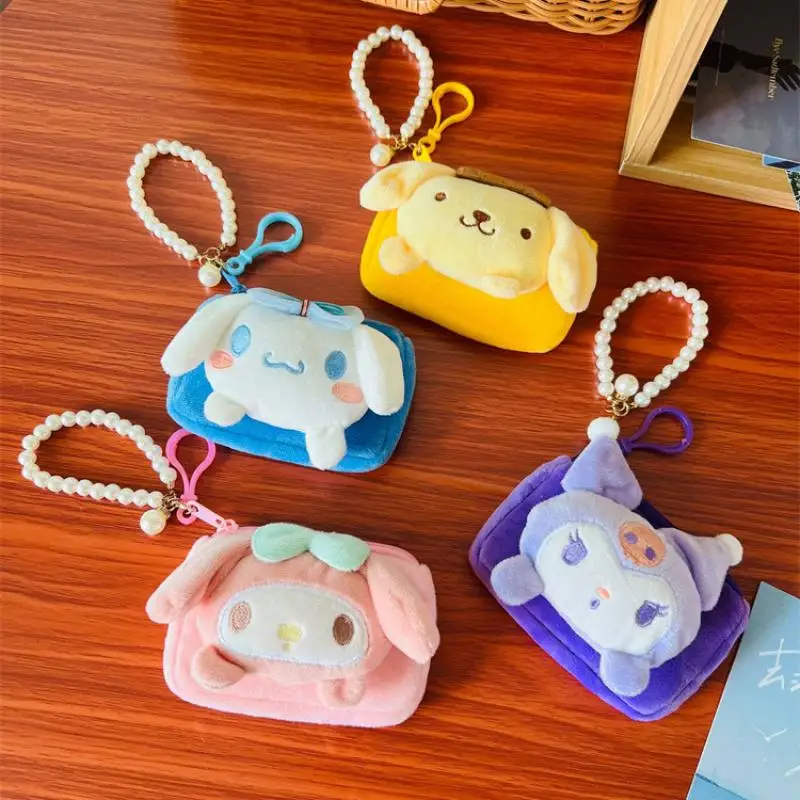 Kawaii аниме Sanrio Cinnamoroll My Melody Kuromi, плюшевый Кошелек для монет, милый мультяшный Школьный рюкзак, подвесная сумка для удостоверения личности, сумка для хранения
Kawaii аниме Sanrio Cinnamoroll My Melody Kuromi, плюшевый Кошелек для монет, милый мультяшный Школьный рюкзак, подвесная сумка для удостоверения личности, сумка для хранения