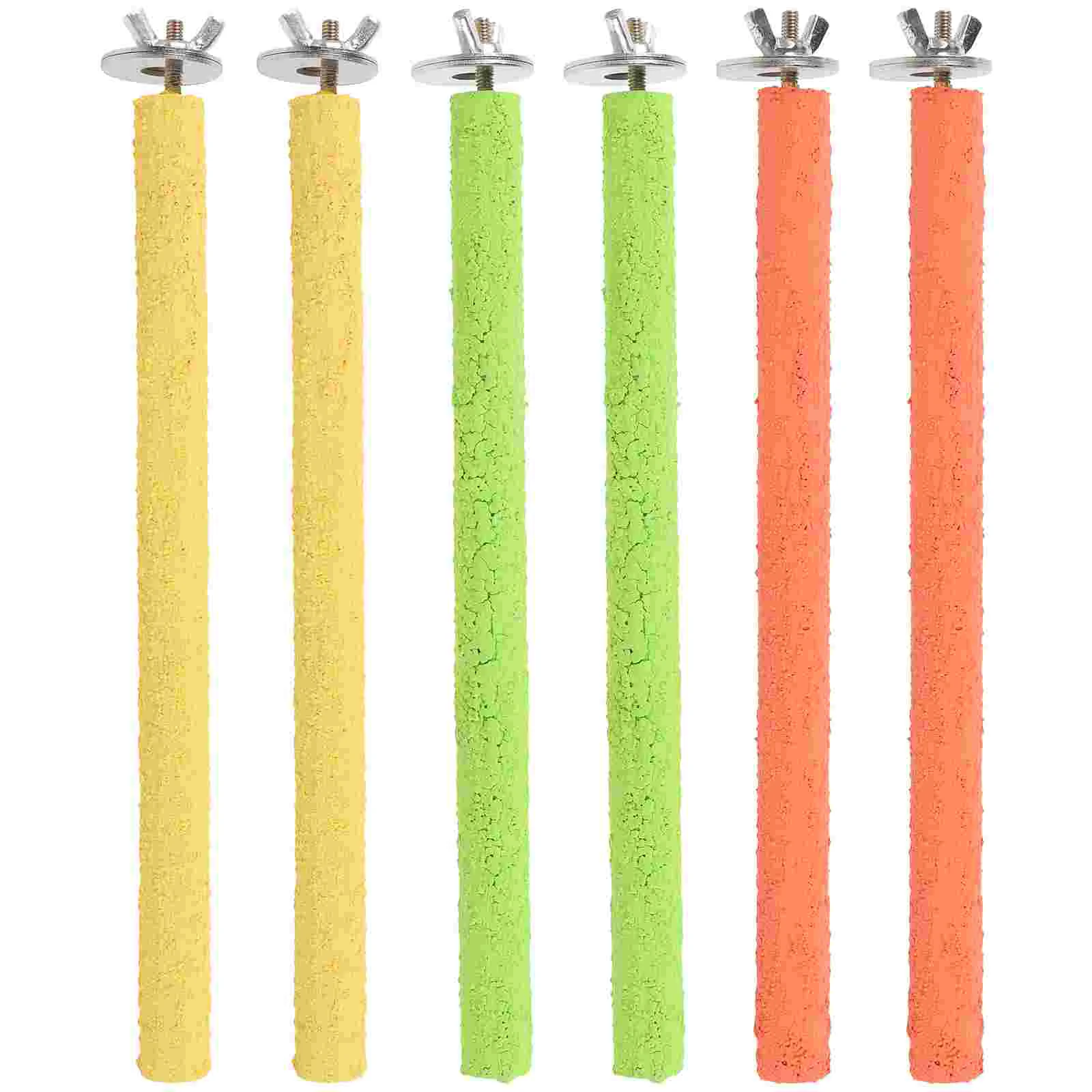 6 Pcs Bird Cage Frosted Stand Parakeet Perch Accessories Parrot Toy Balance Train
6 Pcs Bird Cage Frosted Stand Parakeet Perch Accessories Parrot Toy Balance Train
