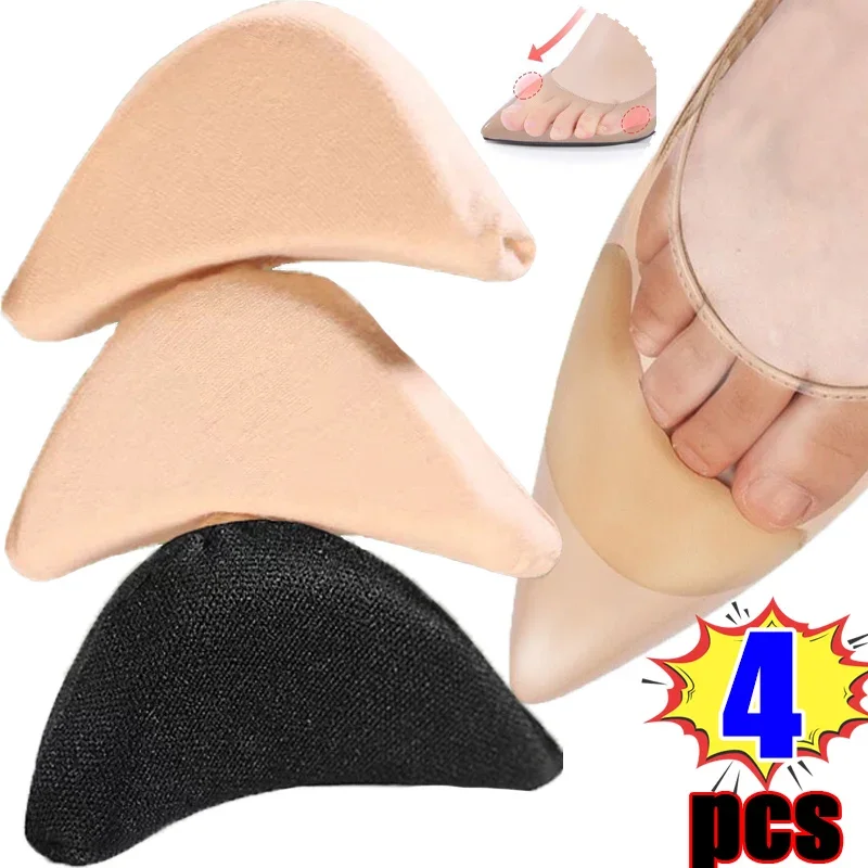 2Pairs=4Pcs Sponge Forefoot Insert Pads Women Toe Pain Relief Plug Protectors Half Insoles Adjuster Reduce Size Shoe Cushions
2Pairs=4Pcs Sponge Forefoot Insert Pads Women Toe Pain Relief Plug Protectors Half Insoles Adjuster Reduce Size Shoe Cushions