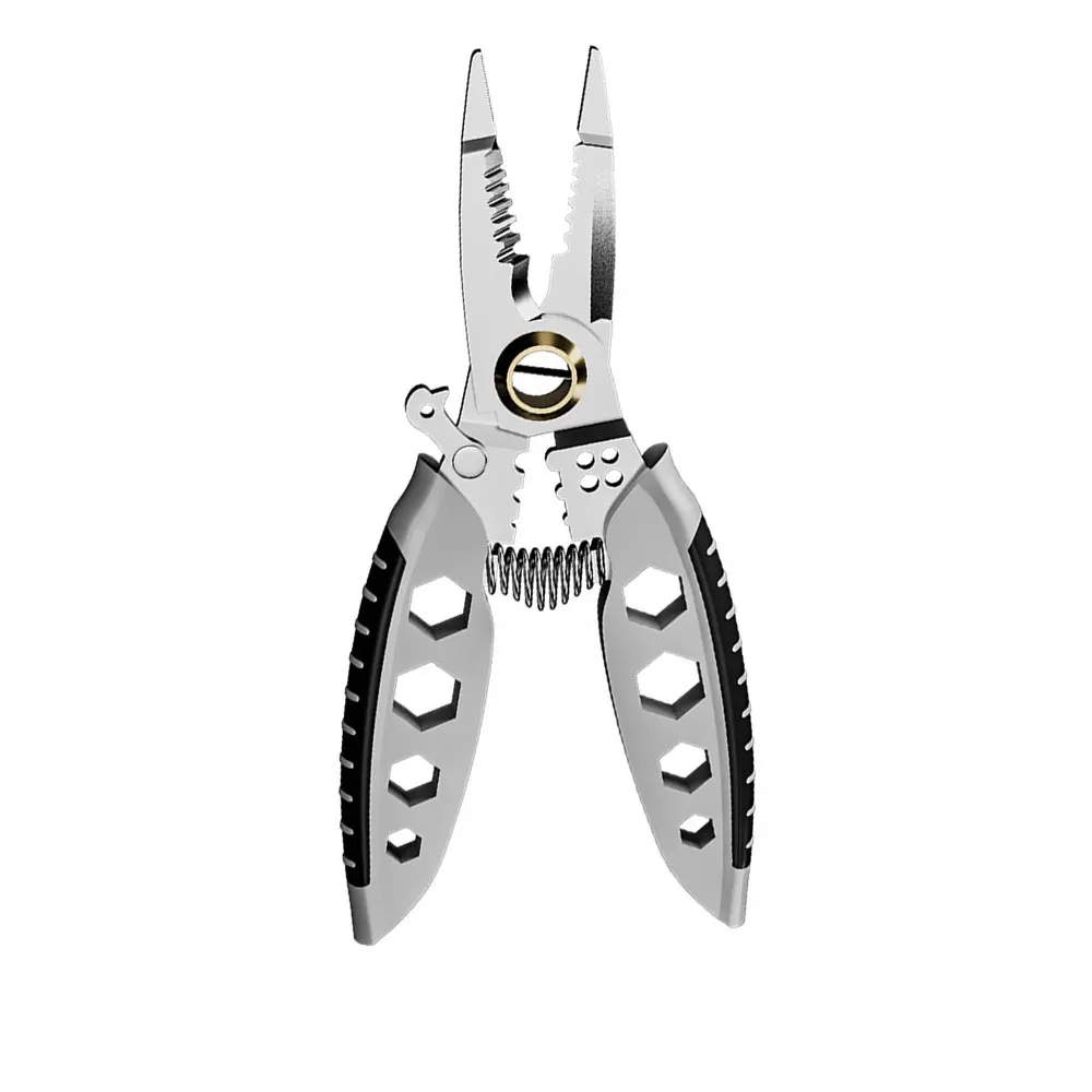 Многоцелевой инструмент для зачистки проводов, профессиональный инструмент, подарок электрику, щипцы для зачистки проводов, ручной инструмент, 7 дюймов