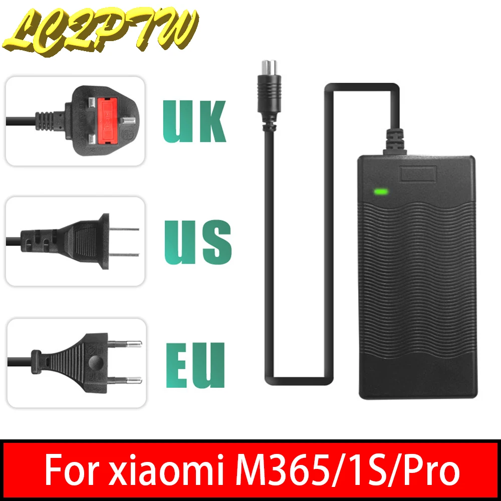 Зарядное устройство для электрического скутера 42 в 2 А, адаптер для Xiaomi Mijia M365/1S/Pro, зарядка для электрического скутера, аксессуары для литиевых батарей
Зарядное устройство для электрического скутера 42 в 2 А, адаптер для Xiaomi Mijia M365/1S/Pro, зарядка для электрического скутера, аксессуары для литиевых батарей