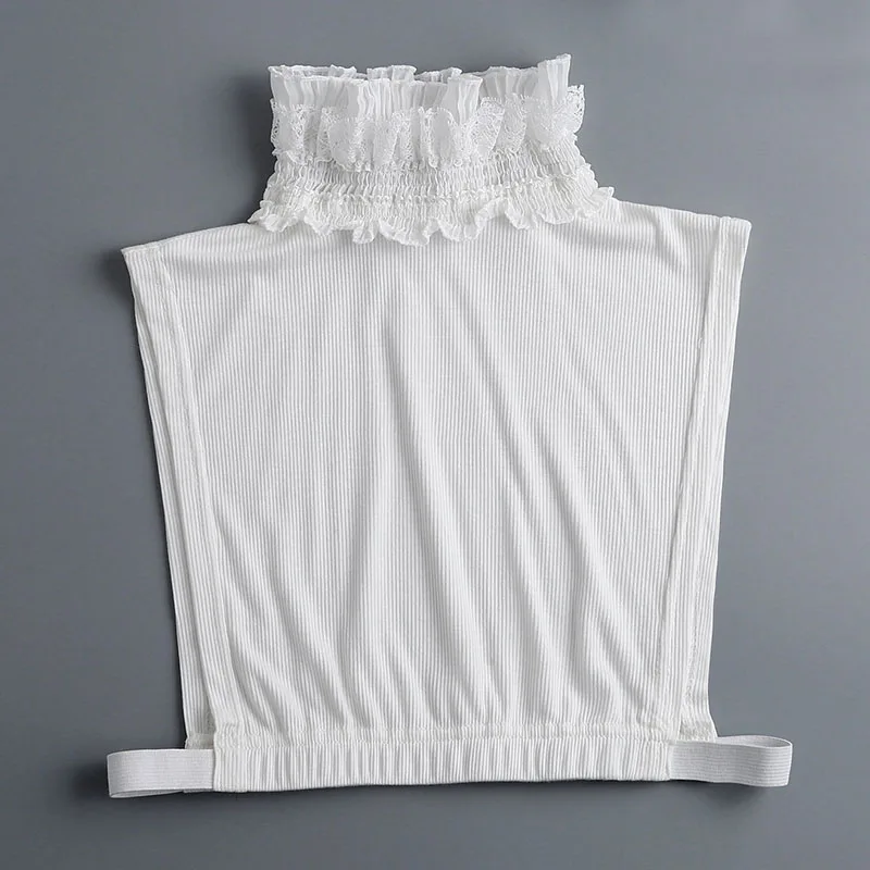 Cotton Ruffles Stand Fake Collar for Women Half Shirt Detachable Collar Ladies Removable False Blouse Tops Neck Collar
Cotton Ruffles Stand Fake Collar for Women Half Shirt Detachable Collar Ladies Removable False Blouse Tops Neck Collar