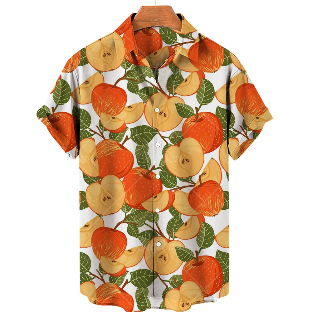 Casual Shirts Men Women V-Neck Single Button Short Casual Hawaiian Shirts Fruit Lemon Floral Print Summer Beach Vacation
Casual Shirts Men Women V-Neck Single Button Short Casual Hawaiian Shirts Fruit Lemon Floral Print Summer Beach Vacation