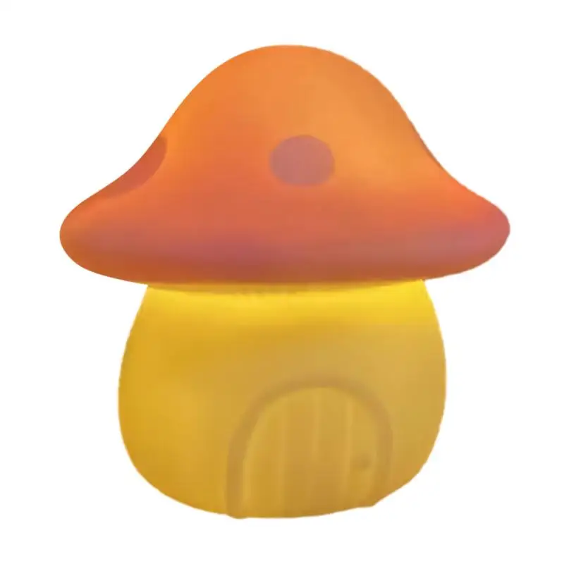 

Mushroom Led Light Cute Led Mushroom Lamp Kawaii Nightlight Mushroom Desk Light Battery Powered Cartoon Bedside Night Lamp For