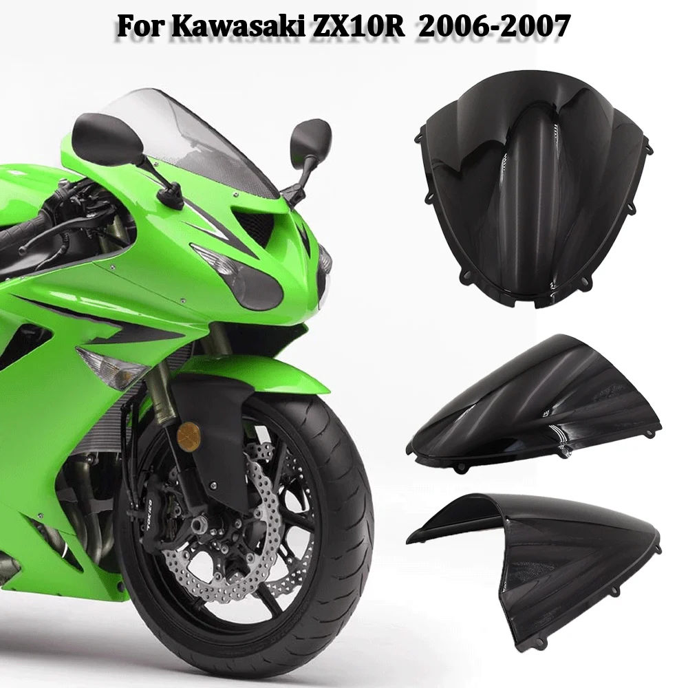 For Kawasaki Ninja ZX10R 636 ZX-10R 2006-2007 Windscreen Windshield Shielda Double Bubble Wind Deflector Motorcycle Accessories
For Kawasaki Ninja ZX10R 636 ZX-10R 2006-2007 Windscreen Windshield Shielda Double Bubble Wind Deflector Motorcycle Accessories