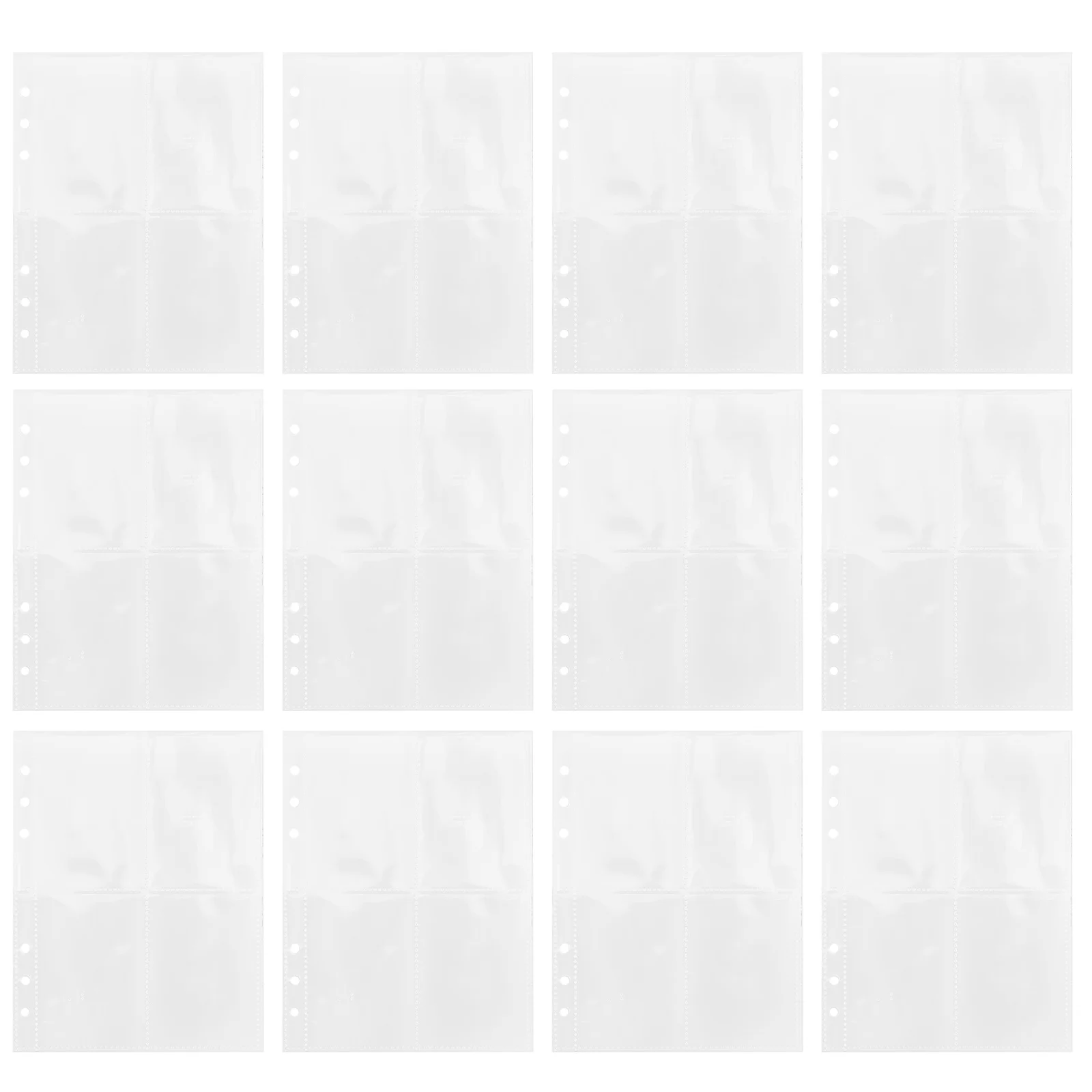 25 Sheets Replaceable Binder Insert Purse Accessories Pvc Reusable Loose Leaf Pocket
25 Sheets Replaceable Binder Insert Purse Accessories Pvc Reusable Loose Leaf Pocket