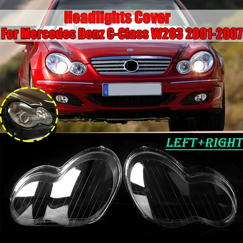 Headlight Clear Lens Lamp Shade Cover For Mercedes Benz C Class W203 2001-2007 Headlamp Shell Car Accessories
Headlight Clear Lens Lamp Shade Cover For Mercedes Benz C Class W203 2001-2007 Headlamp Shell Car Accessories