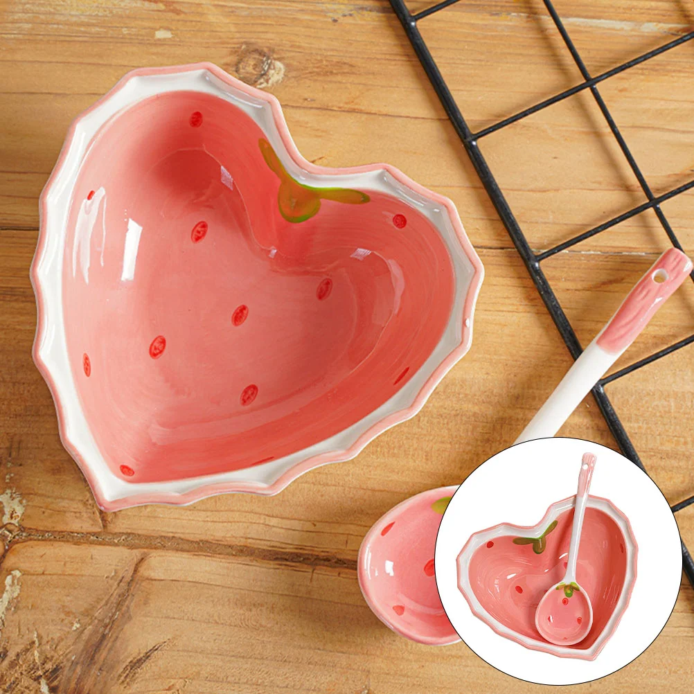 1 Set Decorative Salad Bowl Ceramic Serving Plate Household Ceramic Spoon Salad Accessory
1 Set Decorative Salad Bowl Ceramic Serving Plate Household Ceramic Spoon Salad Accessory