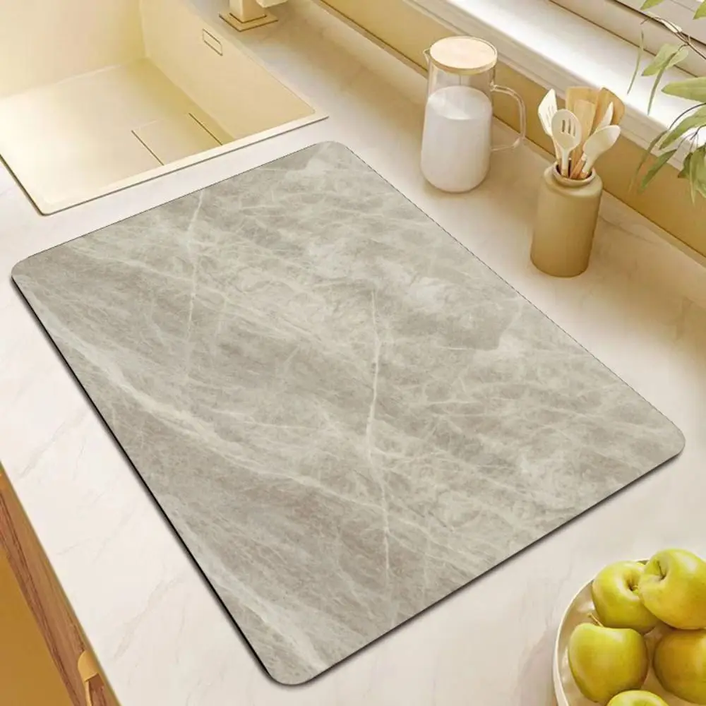 Luxury Drain Pad Quick Drying Super Absorbent Bar Counter Coaster Diatom Mud Marble Grain Countertop Dry Mats Table Decor
Luxury Drain Pad Quick Drying Super Absorbent Bar Counter Coaster Diatom Mud Marble Grain Countertop Dry Mats Table Decor