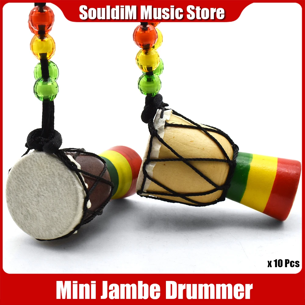 10set MINI Jambe Drummer Djembe Percussion Musical Instrument African Hand Drum Music Instrument
10set MINI Jambe Drummer Djembe Percussion Musical Instrument African Hand Drum Music Instrument