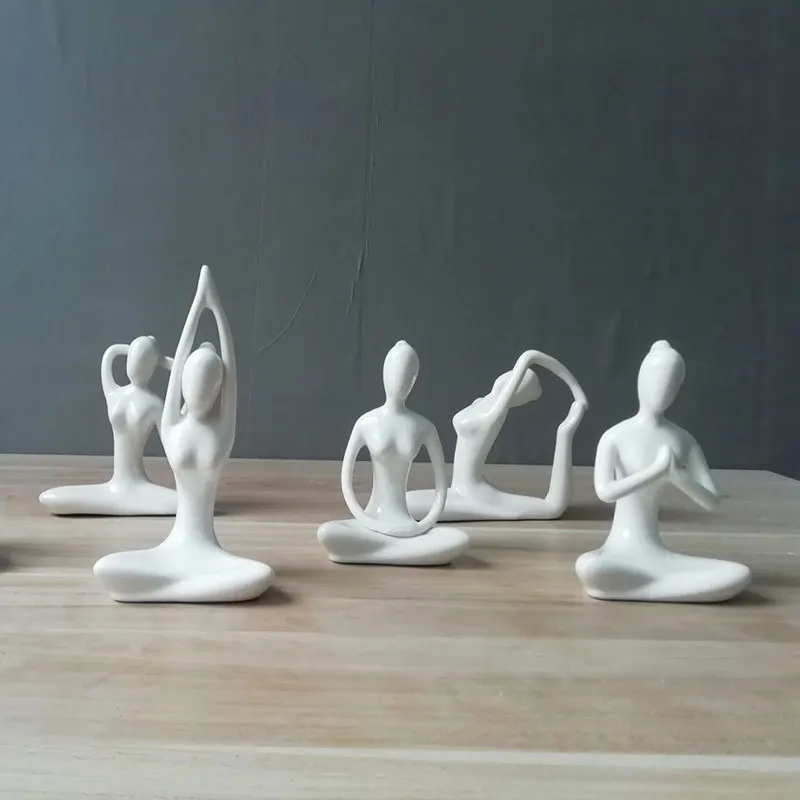 Modern Simple Ceramic Girl Yoga Model Decoration Home Bedroom Desktop Crafts Decoration Gift
Modern Simple Ceramic Girl Yoga Model Decoration Home Bedroom Desktop Crafts Decoration Gift