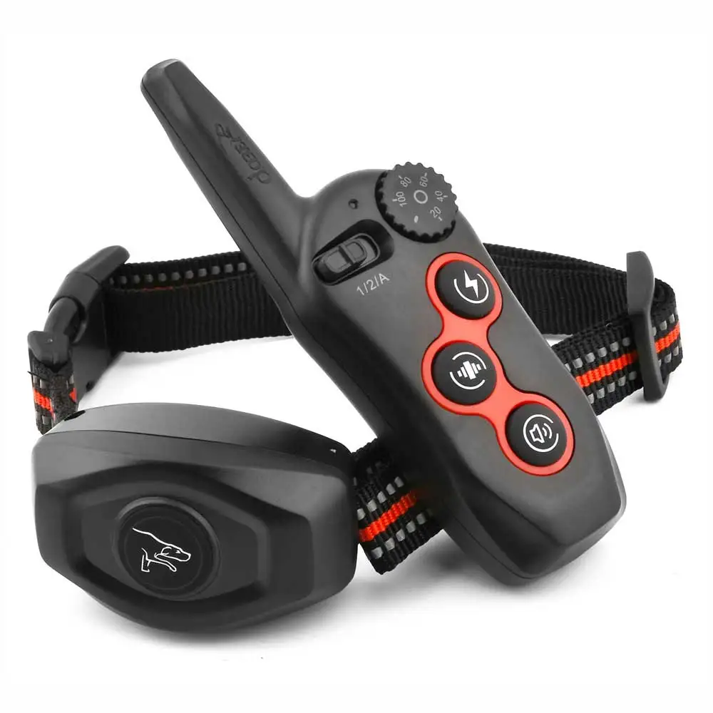 in 1 Dog Training Collar & Anti Bark Collar 400M Rechargeable Dog Electric Collar Waterproof Remote Dog Pet Product
in 1 Dog Training Collar & Anti Bark Collar 400M Rechargeable Dog Electric Collar Waterproof Remote Dog Pet Product