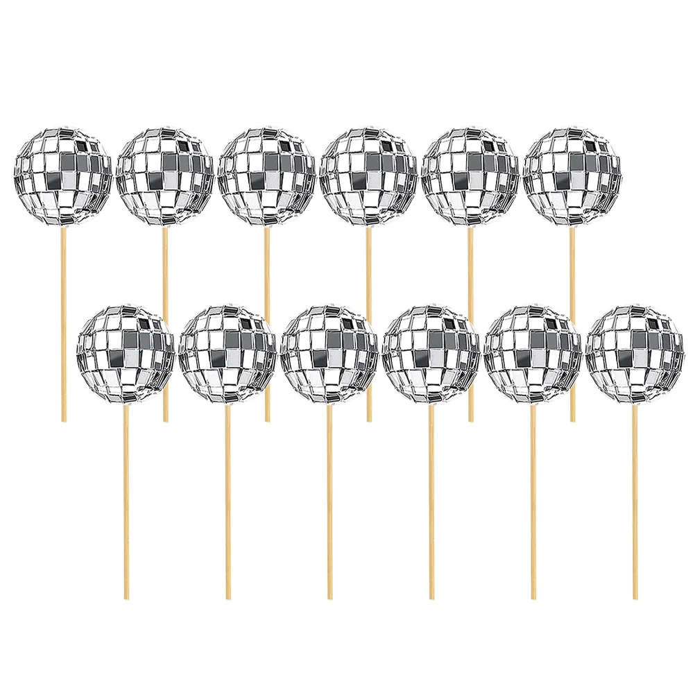 Disco Ball Cake Pick Decorations Mini Paper Cups Insert Card Inset Decorative Wood Glass Party Favor Wedding Christmas
Disco Ball Cake Pick Decorations Mini Paper Cups Insert Card Inset Decorative Wood Glass Party Favor Wedding Christmas