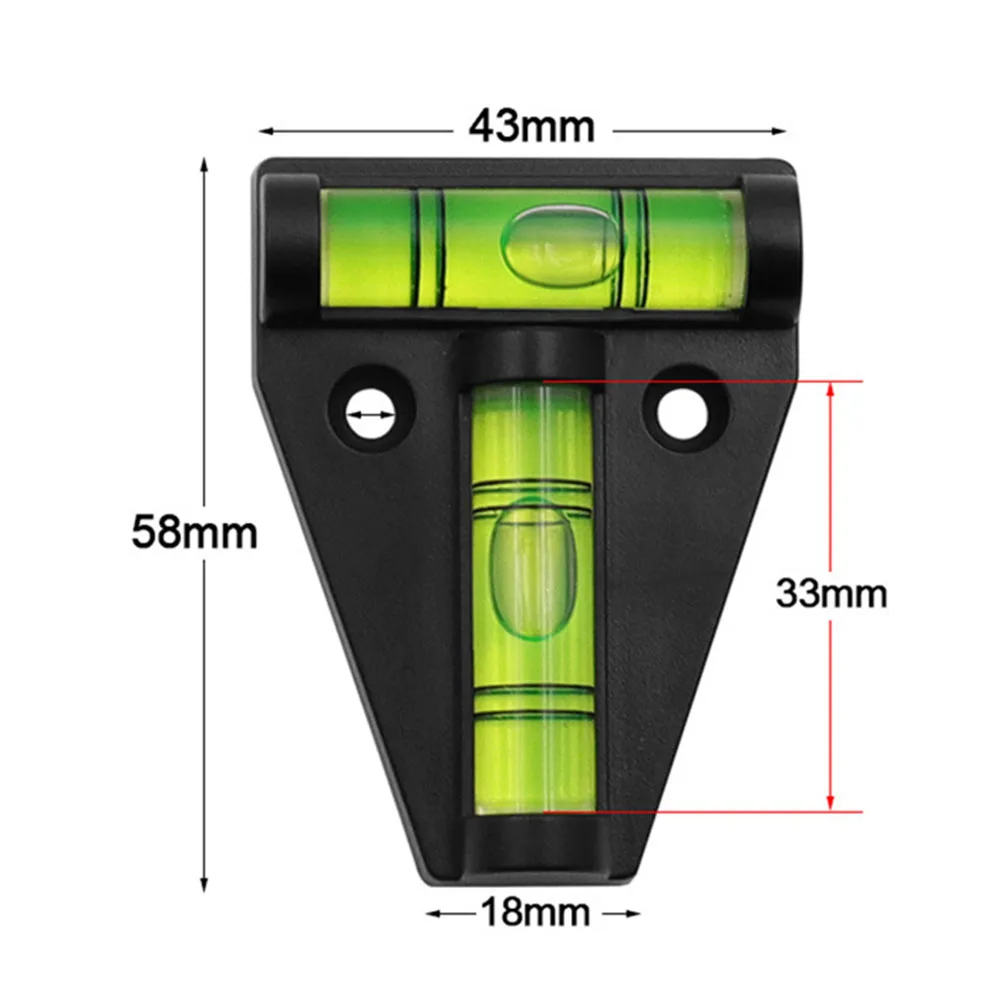 5PC Horizontal Bubble Triangle Level T-type Scope Precision For Spirit Bubble Home Improvement Parts For Auxiliary Tiles Fixing
5PC Horizontal Bubble Triangle Level T-type Scope Precision For Spirit Bubble Home Improvement Parts For Auxiliary Tiles Fixing