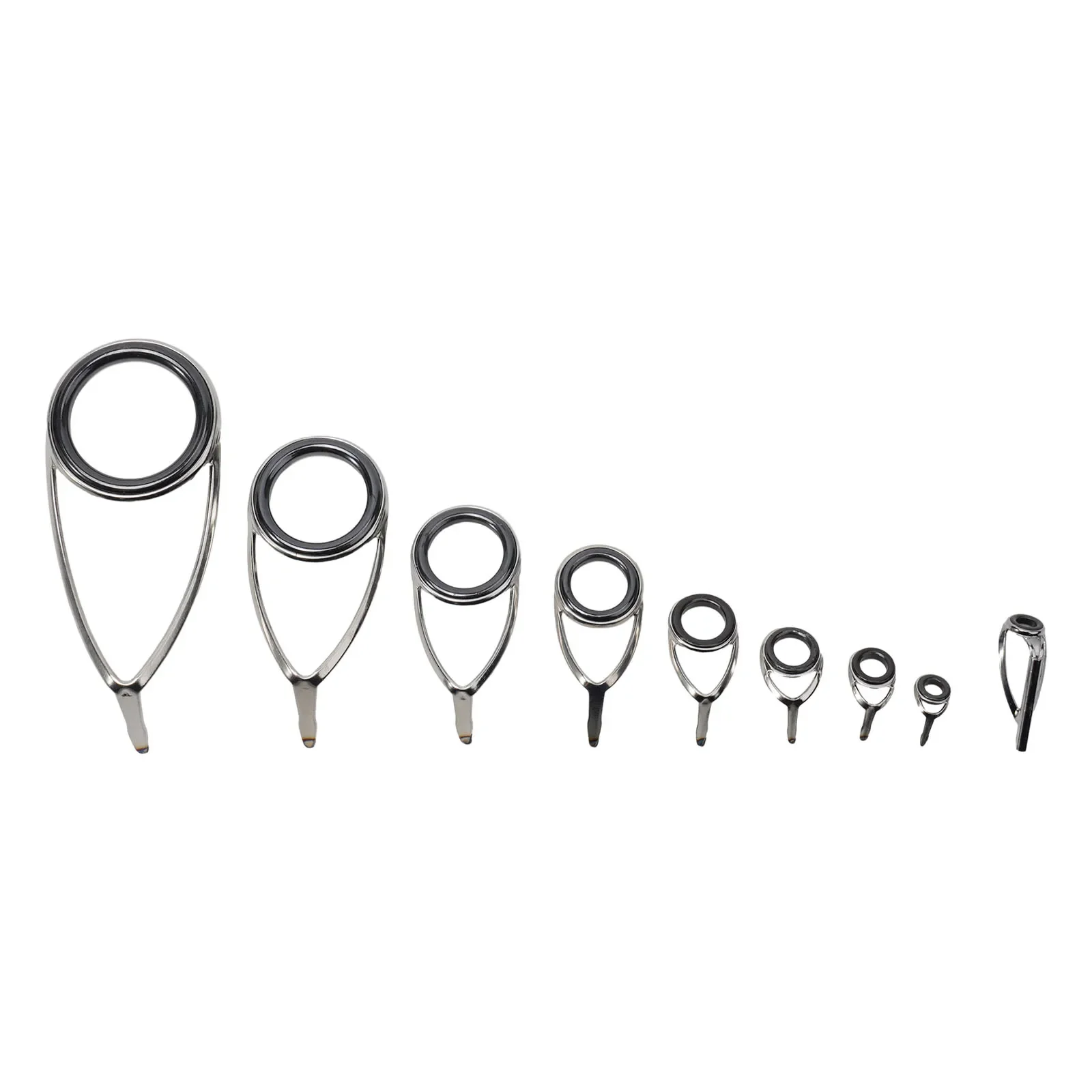 Durable High Quality Practical Brand New Fishing Rod Top Ring Eye Guide Building Kit Replacement Rod Guides Set
Durable High Quality Practical Brand New Fishing Rod Top Ring Eye Guide Building Kit Replacement Rod Guides Set