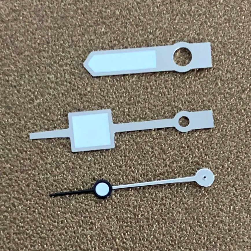Watch Accessories Square Hand Three Hands Watch Hand Suitable for Assembly NH35/36/4R/7S Movement Watch Green Luminous
Watch Accessories Square Hand Three Hands Watch Hand Suitable for Assembly NH35/36/4R/7S Movement Watch Green Luminous