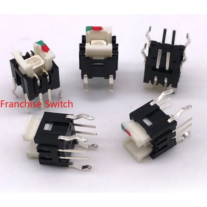 5PCS 6*6 With Light Tact Switch, Smoking Machine Control Traffic And Green Double Point Touch Micro Switch
5PCS 6*6 With Light Tact Switch, Smoking Machine Control Traffic And Green Double Point Touch Micro Switch