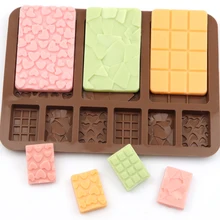 Silicone Chocolate Jelly Block Bar Mold Epoxy Ice Tray Fondant Cake Decorating Candy Tool Kitchen Baking Accessories 9 Cavity
Silicone Chocolate Jelly Block Bar Mold Epoxy Ice Tray Fondant Cake Decorating Candy Tool Kitchen Baking Accessories 9 Cavity