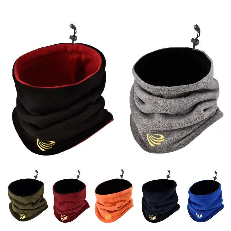 

Fashion Winter Camping Warm Fleece Neck Gaiter Ski Tube Scarf Snowboard Face For Men & Women Outdoor Cycling Cold-proof Collar